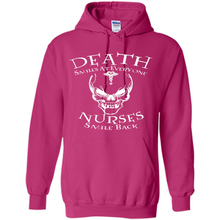 Load image into Gallery viewer, Death Smiles At Everyone Nurses Smile Back Shirt Mothers Day - Hoodie
