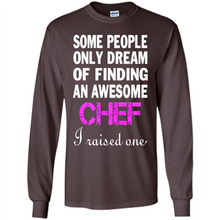 Load image into Gallery viewer, CHEF’S MOM Mother’s Day Gift ideas Funny - Long Sleeve T-Shirt