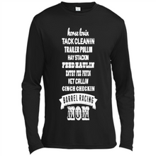 Load image into Gallery viewer, Barrel Racing Mom Mother’s Day - Canvas Long Sleeve T-Shirt