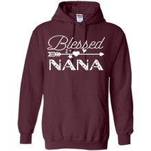 Load image into Gallery viewer, Blessed Nana Christmas Mother’s Day Birthday Grandma - Hoodie