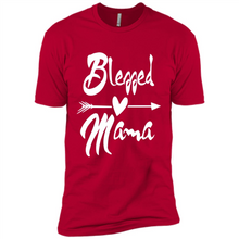 Load image into Gallery viewer, Blessed Mama – Funny And Novelty Gift On Mother’s Day - Premium Short Sleeve T-Shirt