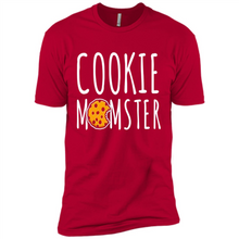 Load image into Gallery viewer, Cookie Momster shirt Mother’s day shirt Baking mom - Premium Short Sleeve T-Shirt