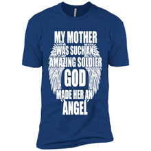 Load image into Gallery viewer, ANGEL MOM Mother’s Day - Premium Short Sleeve T-Shirt