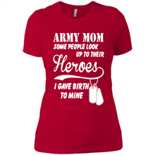 Load image into Gallery viewer, Army Mom Mother’s Day - Ladies' Boyfriend T-Shirt