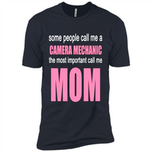 Load image into Gallery viewer, CAMERA MECHANIC The Most Important Call Me Mom Mother’s Day - Premium Short Sleeve T-Shirt