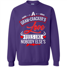 Load image into Gallery viewer, A Gram-Cracker’s Love Feels like nobody else’s Mother’ Day - Sweatshirt