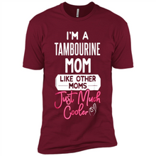 Load image into Gallery viewer, Cool Mothers Day T-Shirt Tambourine Mom - Premium Short Sleeve T-Shirt