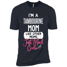 Load image into Gallery viewer, Cool Mothers Day T-Shirt Tambourine Mom - Premium Short Sleeve T-Shirt