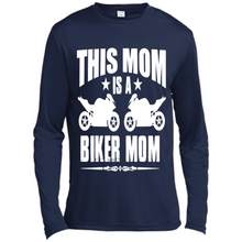 Load image into Gallery viewer, BIKER MOM Mother’s Day - Canvas Long Sleeve T-Shirt