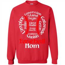 Load image into Gallery viewer, Baseball Mom Tee-Mother’s Day 2019 - Sweatshirt