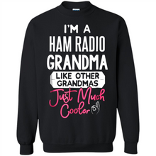 Load image into Gallery viewer, Cool Mothers Day T-Shirt Ham Radio Grandma - Sweatshirt