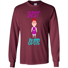 Load image into Gallery viewer, Best Mom Ever Cartoon Mother’s Day - Long Sleeve T-Shirt