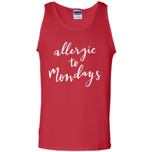 Load image into Gallery viewer, Allergic To Mondays T-Shirt Funny Women’s Mom Mama Mother - Tank Top