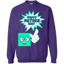 Load image into Gallery viewer, Cute Emoji With Heart Balloon Happy Mother Day - Sweatshirt