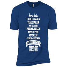 Load image into Gallery viewer, Barrel Racing Mom Mother’s Day - Premium Short Sleeve T-Shirt