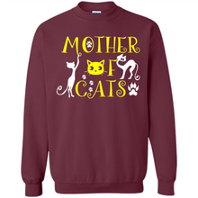 Load image into Gallery viewer, Cats T Shirt Hoodie Mother of Cats Mother’s Day - Sweatshirt