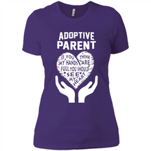 Load image into Gallery viewer, Adoptive Parent Mother’s Day - Ladies' Boyfriend T-Shirt