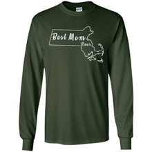 Load image into Gallery viewer, Best Mom Ever Shirt Massachusetts Mothers Day - Long Sleeve T-Shirt