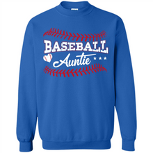 Load image into Gallery viewer, Baseball Auntie Softball Auntie Funny Gift For Mother’s Day - Sweatshirt
