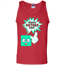 Load image into Gallery viewer, Cute Emoji With Heart Balloon Happy Mother Day - Tank Top