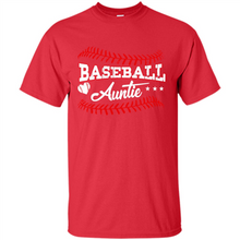Load image into Gallery viewer, Baseball Auntie Softball Auntie Funny Gift For Mother’s Day - Shirt