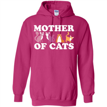 Load image into Gallery viewer, Cats T Shirt Hoodie Mother of Cats Mother’s Day1 - Hoodie