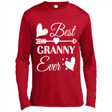 Load image into Gallery viewer, Best Granny Ever Christmas Mother’s Day Birthday - Canvas Long Sleeve T-Shirt
