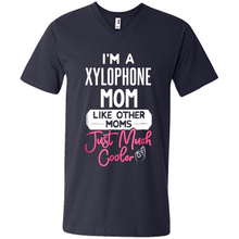 Load image into Gallery viewer, Cool Mothers Day T-Shirt Xylophone Mom - Men's V-Neck