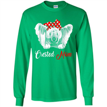 Load image into Gallery viewer, Chinese Crested Mom Tshirt, Birthday Gift, Mother Day Outfit - Long Sleeve T-Shirt