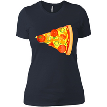 Load image into Gallery viewer, Dad Son Pizza Piece Funny Matching Family Shirt Mother Day - Ladies' Boyfriend T-Shirt
