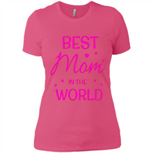 Load image into Gallery viewer, Best Mom in the World Mother’s Day - Ladies' Boyfriend T-Shirt