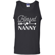 Load image into Gallery viewer, Blessed Nanny Christmas Mother’s Day Birthday Grandma - Tank Top