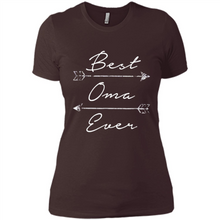 Load image into Gallery viewer, Best Oma Ever Shirt Tribal Arrows Mother’s Day - Ladies' Boyfriend T-Shirt