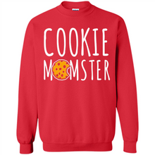 Load image into Gallery viewer, Cookie Momster shirt Mother’s day shirt Baking mom - Sweatshirt