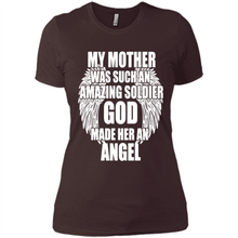 Load image into Gallery viewer, ANGEL MOM Mother’s Day - Ladies' Boyfriend T-Shirt