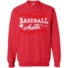 Load image into Gallery viewer, Baseball Auntie Softball Auntie Funny Gift For Mother’s Day - Sweatshirt