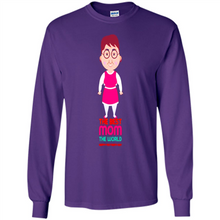 Load image into Gallery viewer, Best Mom Cartoon Character Mother’s Day - Long Sleeve T-Shirt
