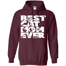Load image into Gallery viewer, BEST CAT MOM EVER A LIFE WITH CATS - Hoodie