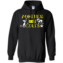 Load image into Gallery viewer, Cats T Shirt Hoodie Mother of Cats Mother’s Day - Hoodie