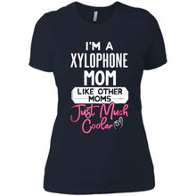 Load image into Gallery viewer, Cool Mothers Day T-Shirt Xylophone Mom - Ladies' Boyfriend T-Shirt