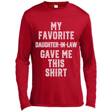 Load image into Gallery viewer, Father Mother in Law Funny Mother's Father's day - Canvas Long Sleeve T-Shirt