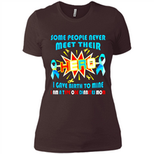 Load image into Gallery viewer, Diabetes Mom -Hero - Ladies' Boyfriend T-Shirt