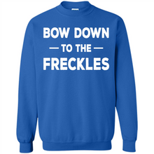 Load image into Gallery viewer, Bow Down to the Freckles Ginger Pride Mother’s Day - Sweatshirt