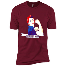 Load image into Gallery viewer, Feminist Mom mother’s day feminism 1 - Premium Short Sleeve T-Shirt