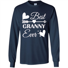 Load image into Gallery viewer, Best Granny Ever Christmas Mother’s Day Birthday - Long Sleeve T-Shirt