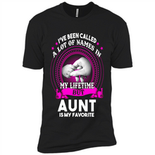 Load image into Gallery viewer, Aunt Is My Favorite Name Sweatshirt Mother’s Day Best Gift - Premium Short Sleeve T-Shirt