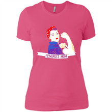 Load image into Gallery viewer, Feminist Mom mother’s day feminism 1 - Ladies' Boyfriend T-Shirt