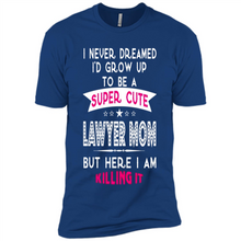 Load image into Gallery viewer, A Super cute Lawyer Mom Mother’s Day Gift ideas Funny - Premium Short Sleeve T-Shirt