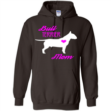 Load image into Gallery viewer, Bull Terrier Mom – Cute Mother’s Day T-Shirt For Dog Lovers - Hoodie