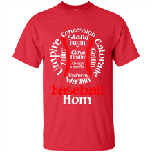 Load image into Gallery viewer, Baseball Mom Tee-Mother’s Day 2019 - Shirt